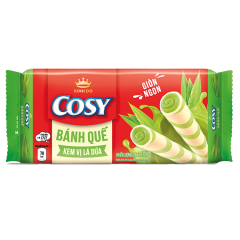 Bánh quế Cosy vị dứa 117.6g chính hãng