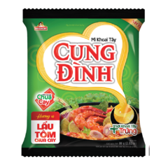 Mì Cung Đình lẩu tôm chua cay 85g chính hãng | Siêu Thị GO!– Thực phẩm giá tốt