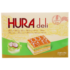 Bánh Hura Deli Cơm Dừa 336g chính hãng