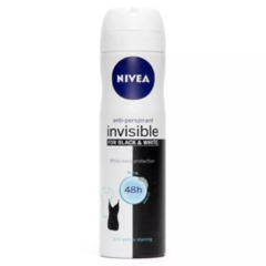 Xịt khử mùi Nivea nữ Black & White 150ml chính hãng