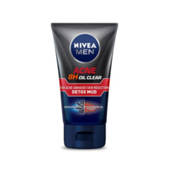 Sữa rửa mặt Nivea Men Acne Detox Mud 100g chính hãng