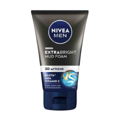 Sữa rửa mặt nam Nivea EX.White Detox Mud 100g chính hãng