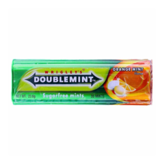 Kẹo ngậm Doublemint hương Orange Mint tuýp 23.8g chính hãng