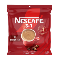Cà phê Nescafe 3in1 đậm đà bịch 46 gói x 16g chính hãng | Siêu Thị GO!– Thực phẩm giá tốt