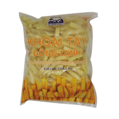 Khoai tây đông lạnh cắt sợi Trần Gia 500g chính hãng