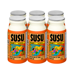 Lô 6 Sữa chua uống tiệt trùng Susu Cam 80ml chính hãng | Siêu Thị GO!– Thực phẩm giá tốt