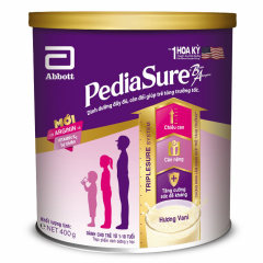 SPDD Pediasure BA Vani hộp thiếc 380g chính hãng