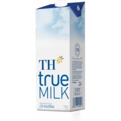 Sữa tiệt trùng TH true Milk có đường 1 lít chính hãng | Siêu Thị GO!– Thực phẩm giá tốt