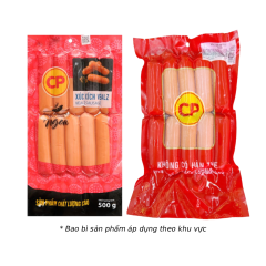 Xúc xích Vealz CP gói 500g chính hãng