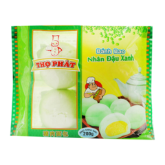 Bánh bao Thọ Phát đậu xanh 200g chính hãng