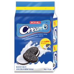 Bánh Cream-O socola vani 12 x 26g chính hãng