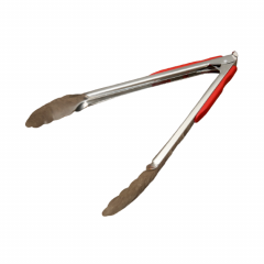 Kẹp gắp đồ inox cán nâu chính hãng