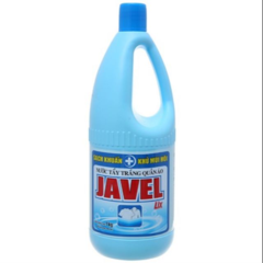 Nước tẩy trắng quần áo Javel Lix 1kg chính hãng