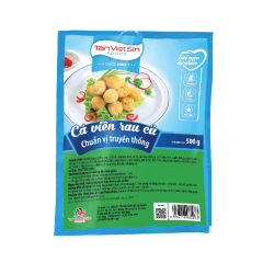 Cá viên rau củ Tân Việt Sin 500g chính hãng