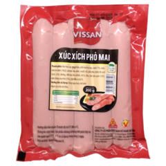 Xúc xích Vissan phô mai 200g chính hãng