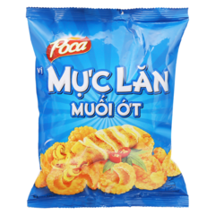 Snack Poca mực lăn muối ớt 32g chính hãng