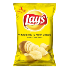 Snack khoai tây Lays vị tự nhiên 53g chính hãng