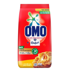 Bột giặt OMO Comfort tinh dầu thơm nồng nàn 5.1Kg chính hãng