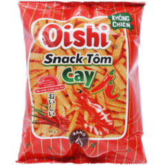 Snack Oishi tôm cay 32g chính hãng