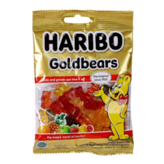 Kẹo dẻo Haribo Goldbears 80g chính hãng
