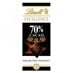 Socola Lindt Excellence 70% thanh 100g chính hãng