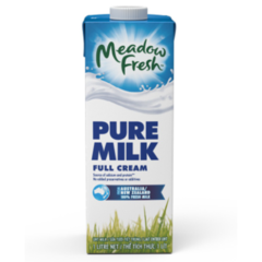 Sữa tươi tiệt trùng Meadow Fresh nguyên kem hộp 1 lít chính hãng | Siêu Thị GO!– Thực phẩm giá tốt