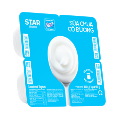 Lô 4 Sữa chua Vinamilk có đường Star 100g chính hãng | Siêu Thị GO!– Thực phẩm giá tốt