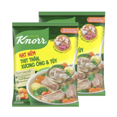 Lô 2 hạt nêm Knorr thịt thăn xương ống và tủy gói 400g chính hãng | Siêu Thị GO!– Thực phẩm giá tốt