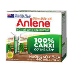 Lốc 4 hộp sữa Anlene socola 110ml chính hãng | Siêu Thị GO!– Thực phẩm giá tốt