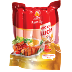 Xúc xích Lucky Vissan 500g chính hãng