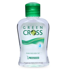 Nước rửa tay khô Green Cross trà xanh 100ml chính hãng