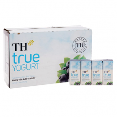 Thùng 12 lốc sữa chua uống TH true Yogurt việt quất 180ml x 4 chính hãng | Siêu Thị GO!– Thực phẩm giá tốt