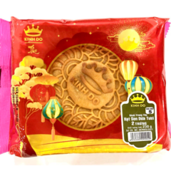 Bánh trung thu Kinh Đô hạt sen dừa tươi 2 trứng 210g chính hãng