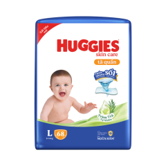 Tã quần Huggies Dry L68 chính hãng