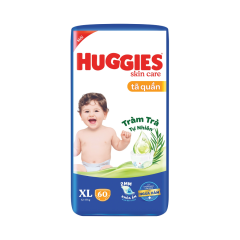 Tã quần Huggies Dry size XL 60 miếng chính hãng