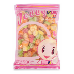 Kẹo dẻo Mashmalow Jongkol Mini Roll 500g chính hãng