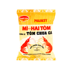 Mì Hai Tôm Miliket tôm chua cay gói 75g chính hãng | Siêu Thị GO!– Thực phẩm giá tốt