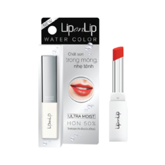 Son Lip on Lip Water Color Cam Đỏ 2.2g chính hãng