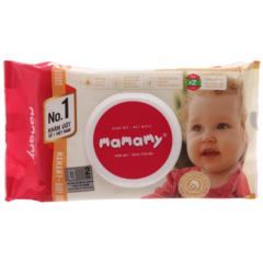 Khăn Ướt Mamamy Thơm Mát 100 miếng chính hãng
