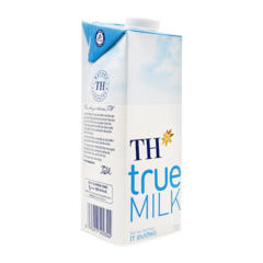 Sữa TH true Milk ít đường 1 lít chính hãng | Siêu Thị GO!– Thực phẩm giá tốt