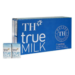 Thùng 12 lốc sữa TH true Milk ít đường 110ml x 4 chính hãng | Siêu Thị GO!– Thực phẩm giá tốt