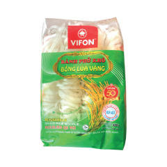 Bánh phở khô bông lúa vàng 400g chính hãng
