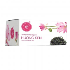 Trà Thái Nguyên Việt Anh hương sen 80g chính hãng