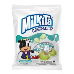 Kẹo sữa Milkita vị dưa gói 75g chính hãng