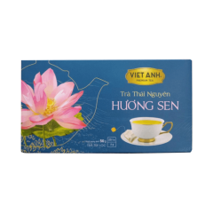 Trà Thái Nguyên Việt Anh hương sen 25 gói x 2G chính hãng