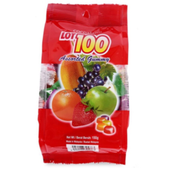 Kẹo Gôm Lot 100 tổng hợp 150g chính hãng