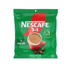 Cà phê Nescafe 3in1 đậm vị túi 46 gói x 16g chính hãng
