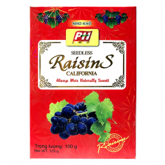 Nho khô PH Raisins hộp 150G chính hãng