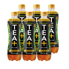 Lô 6 trà Olong Tea Plus chai 320ml chính hãng