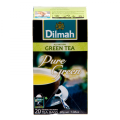Trà xanh Dilmah Pure Green hộp 20 gói x 1.5g chính hãng